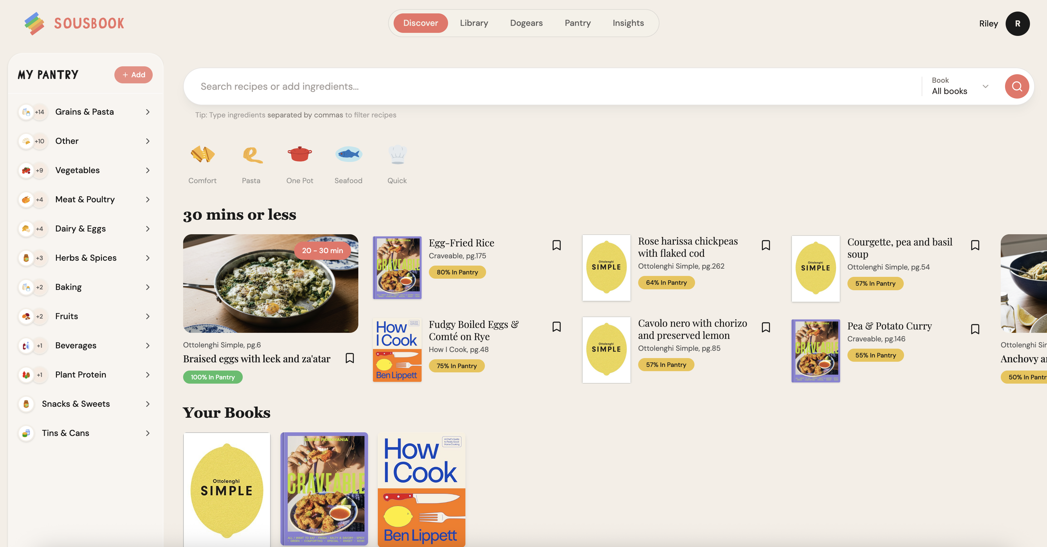 SousBook desktop app